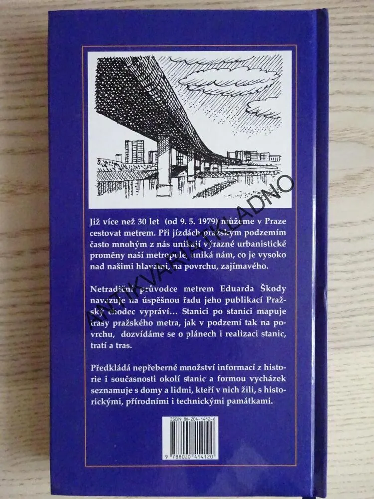 PRAŽSKÝ CHODEC V METRU, PRAHA, EDUARD ŠKODA, **an