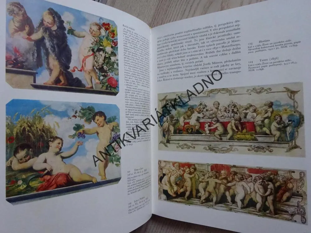 JOSEF MÁNES, MALÍŘ VZORKŮ A ORNAMENTU, **an