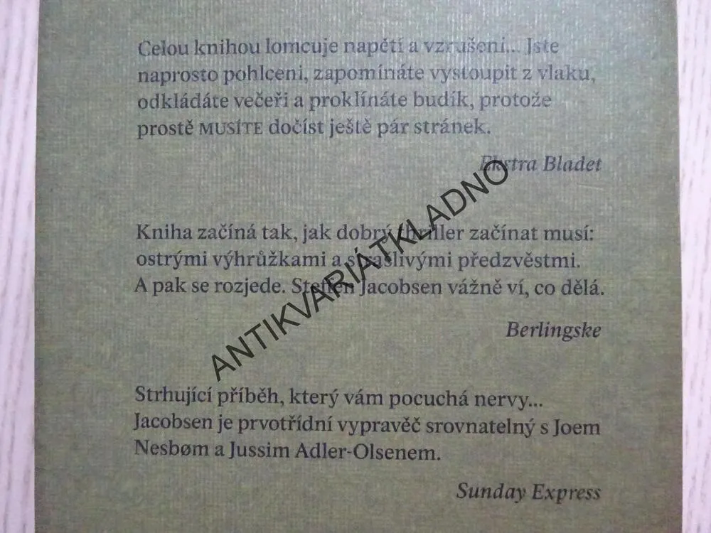 TROFEJ, STEFFEN JACOBSEN, **an