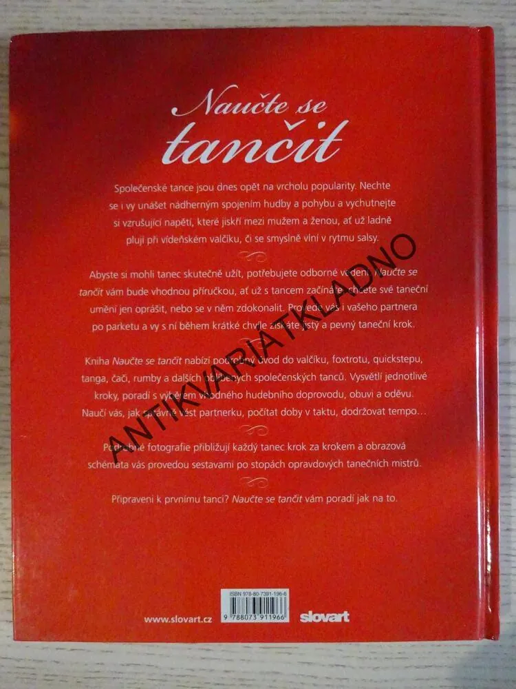 NAUČTE SE TANČIT, SPOLEČENSKÉ TANCE KROK ZA KROKEM, **an
