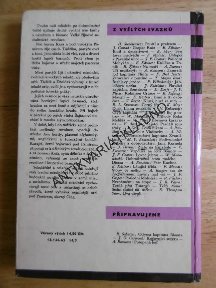 KOD 61 - ČING, HRDÝ OREL TÁDŽIKISTÁNU, JOSEF KOVÁŘ, BURIAN