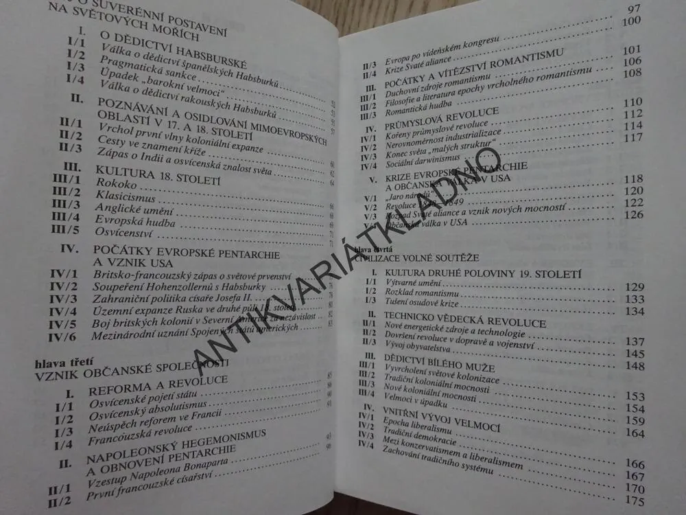 DĚJINY EVROPSKÉ CIVILIZACE 1-2, **an