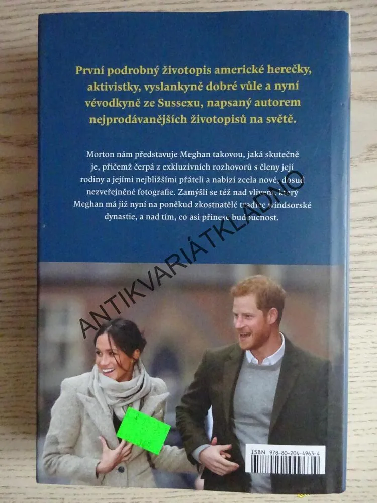 MEGHAN, HOLLYWOOODSKÁ PRINCEZNA, ANDREW MORTON, **an