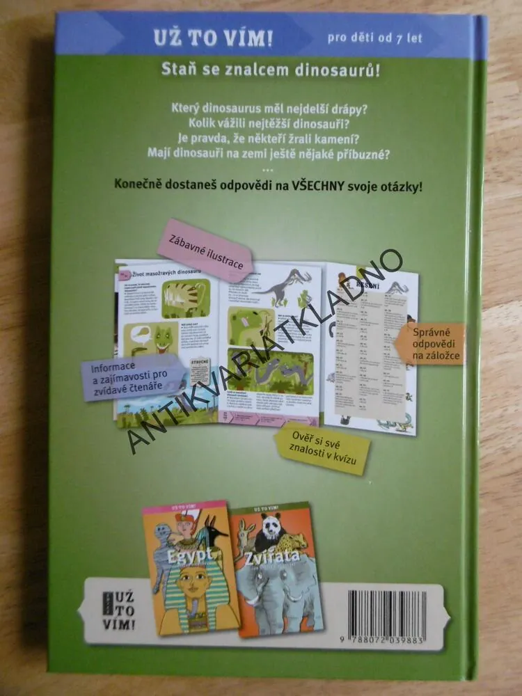DINOSAUŘI, UŽ TO VÍM! LAROUSSE, **an