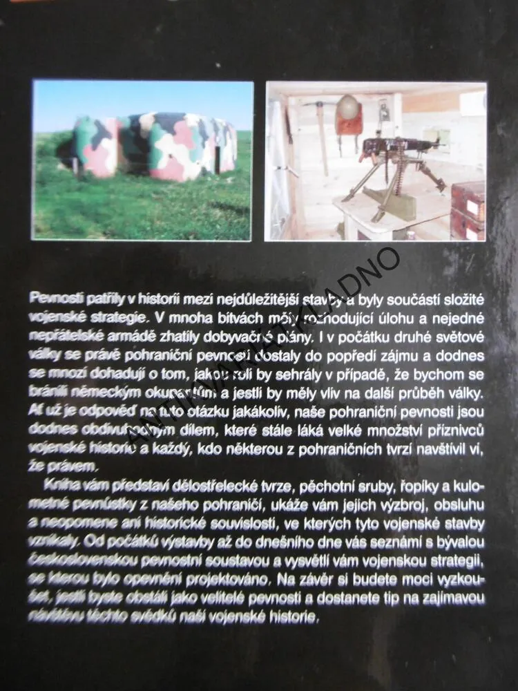 ČESKOSLOVENSKÉ PEVNOSTI, JIŘÍ MACOUN, **an