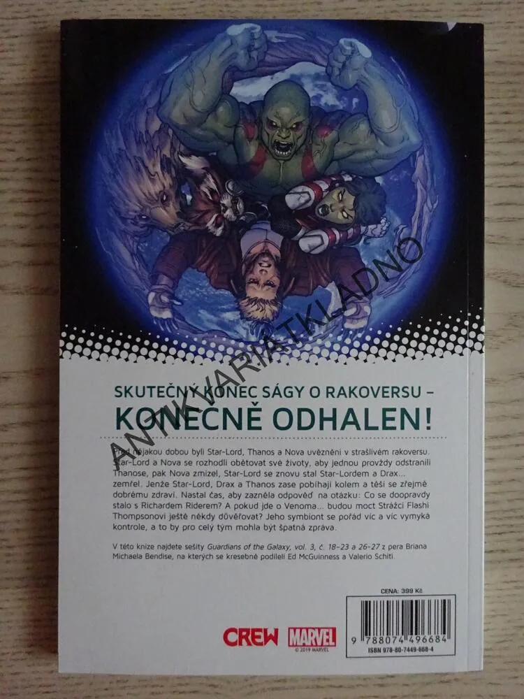 STRÁŽCI GALAXIE, PRVOTNÍ HŘÍCH, KOMIKS MARVEL, **an