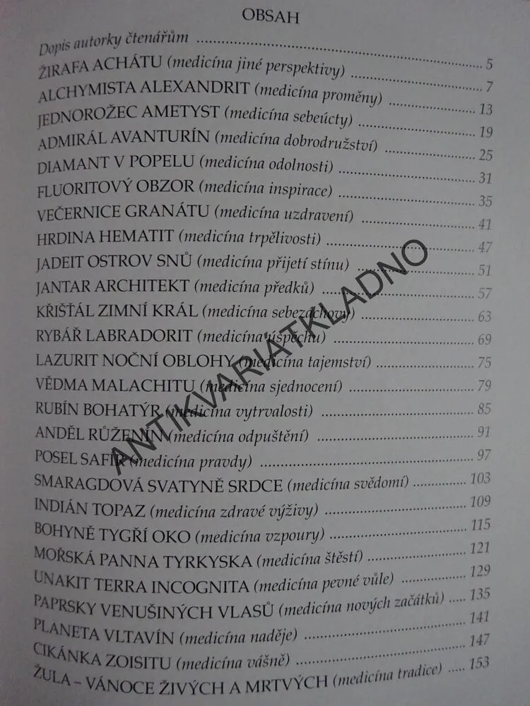 DUŠE KAMENŮ, MARIE BROŽOVÁ - AUTOGRAM, **an