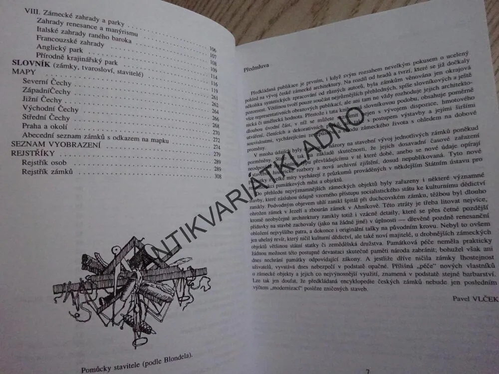 ENCYKLOPEDIE ČESKÝCH ZÁMKŮ, PAVEL VLČEK, **an
