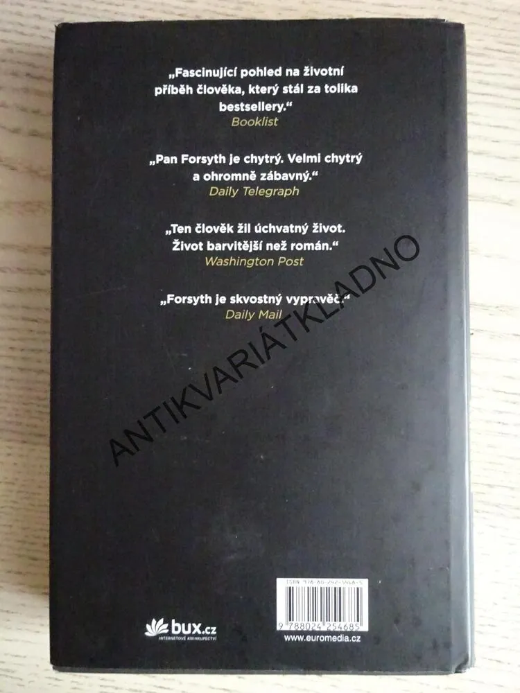 VYPRAVĚČ, FREDERICK FORSYTH, **an