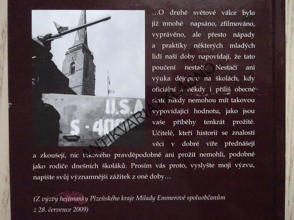 SVĚDECTVÍ PAMĚTNÍKŮ DRUHÉ SVĚTOVÉ VÁLKY, **an