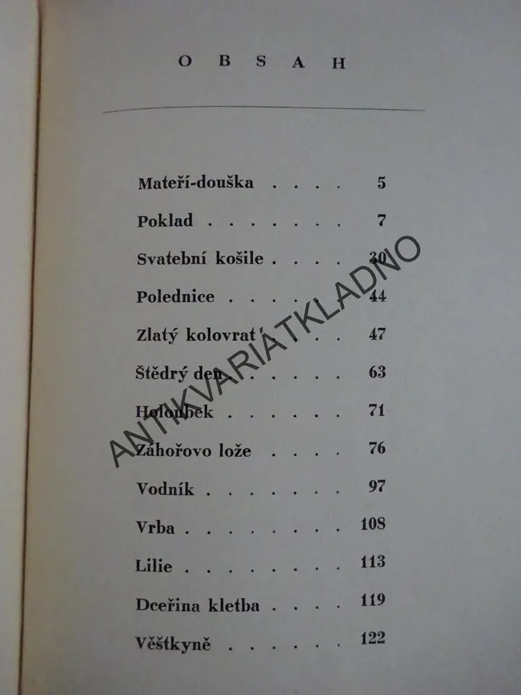 KYTICE, KAREL JAROMÍR ERBEN, **an 