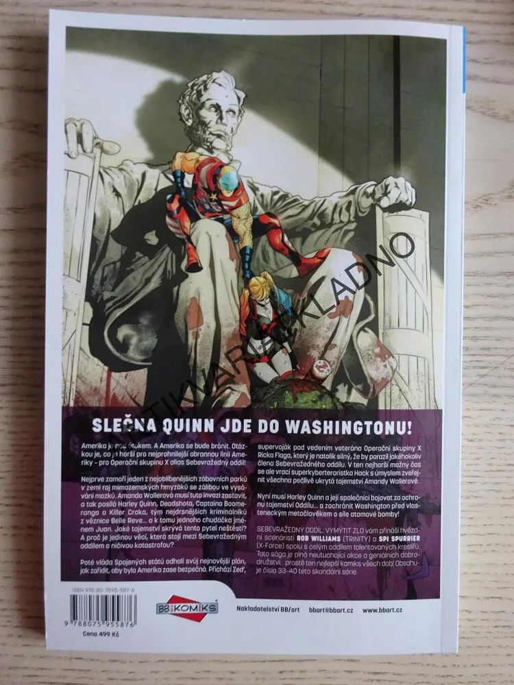 SEBEVRAŽEDNÝ ODDÍL, VYMÝTIT ZLO, KOMIKS DC COMICS, **an