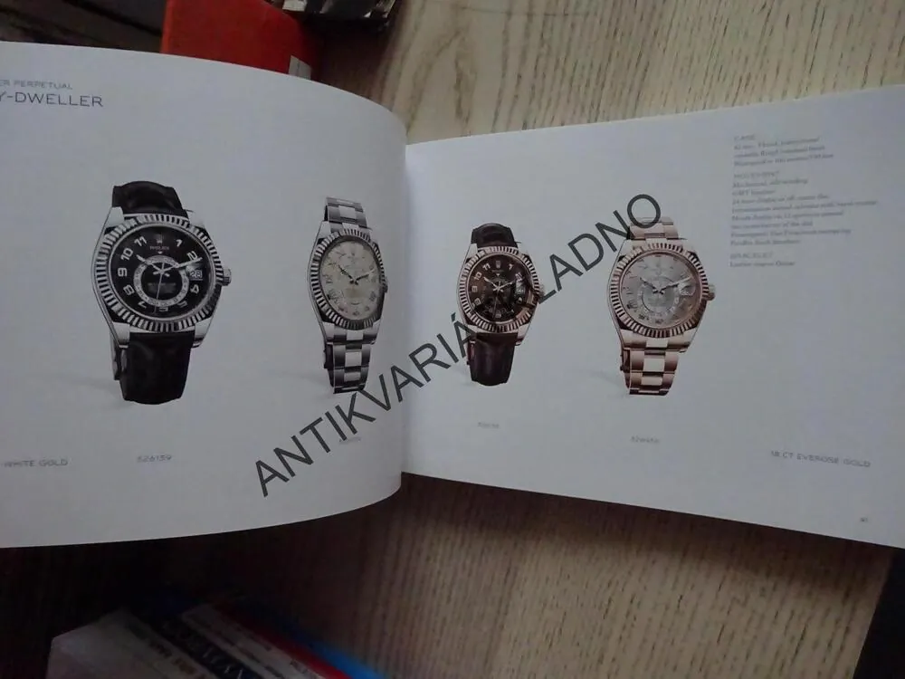 KATALOG HODINEK ROLEX, HODINKY, **an