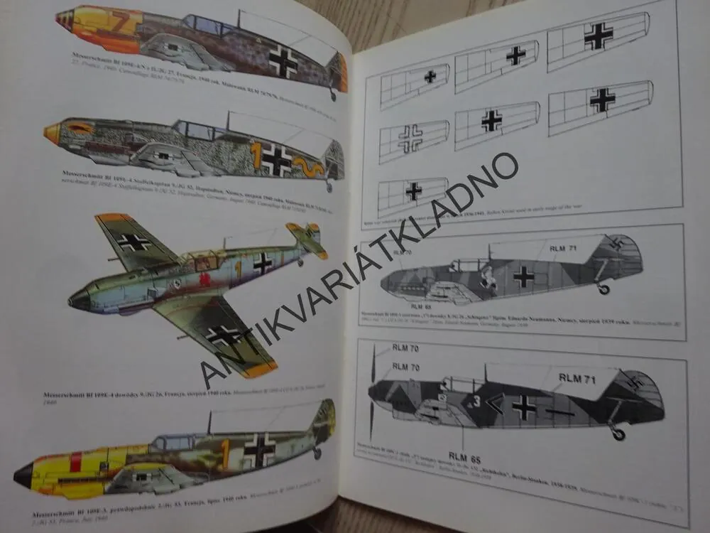 MESSERSCHMITT BF 109 COLOR, POLSKY