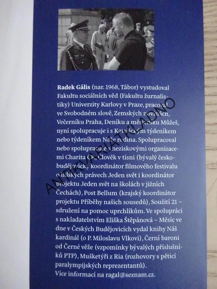 MOJE STOLETÉ ČESKOSLOVENSKO, RADEK GÁLIS, **an