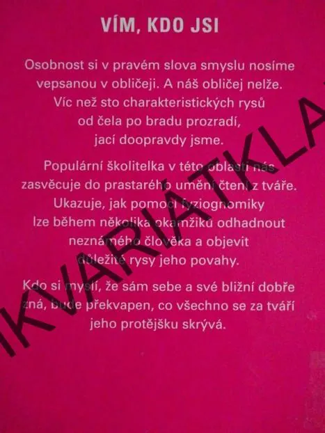 TAJEMSTVÍ TVÁŘE, TATJANA STROBELOVÁ, **an