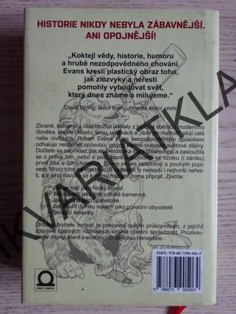 STRUČNÁ HISTORIE NEŘESTI, ROBERT EVANS, **an