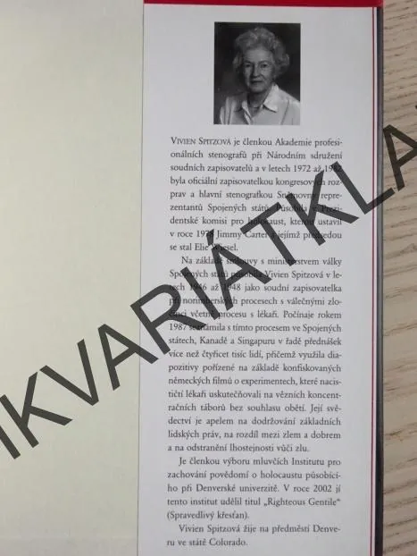 ĎÁBLOVI DOKTOŘI, VIVIEN SPITZOVÁ