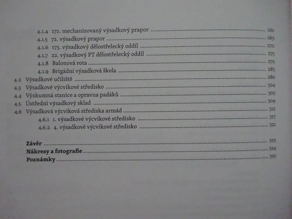 VÝSADKOVÉ VOJSKO V LETECH 1947-1969, HISTORIE ČESKÝCH SPECIÁLNÍCH SIL, DAVID JIRÁSEK, **an