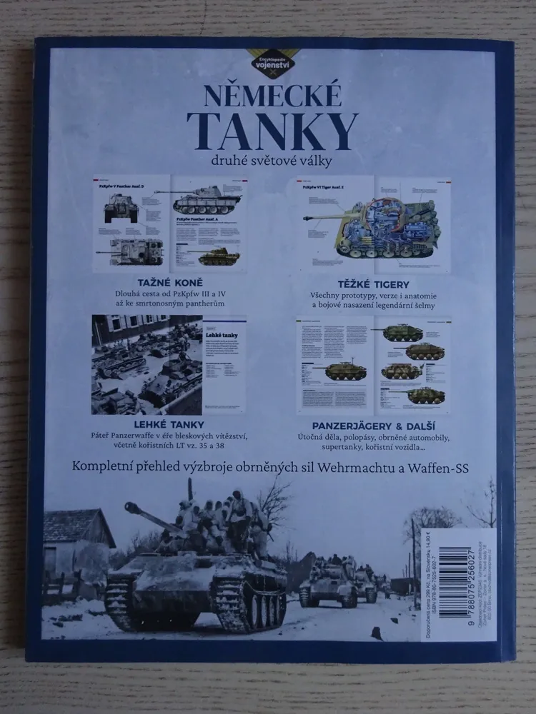 NĚMECKÉ TANKY DRUHÉ SVĚTOVÉ VÁLKY, ENCYKLOPEDIE VOJENSTVÍ, **an