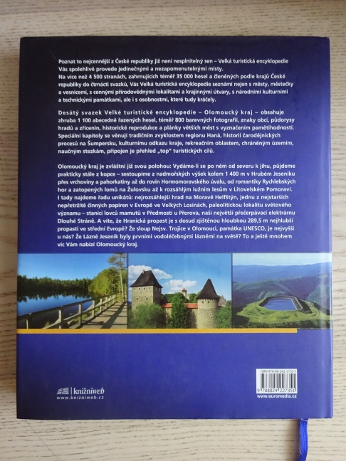 VELKÁ TURISTICKÁ ENCYKLOPEDIE - OLOMOUCKÝ KRAJ, PETR DAVID, VL. SOUKUP, **an