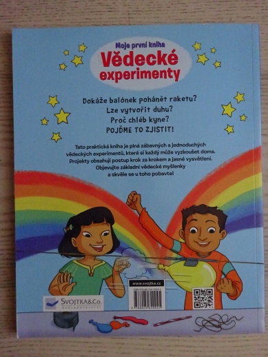 MOJE PRVNÍ KNIHA, VĚDECKÉ EXPERIMENTY, **an