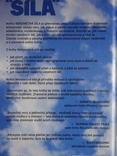 NEKONEČNÁ SÍLA, ANTHONY ROBBINS, **an