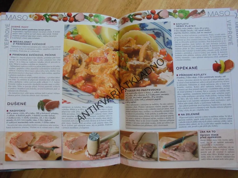 OTTOVA KUCHAŘKA NAŠÍ VESNICE, RECEPTY, VAŘENÍ, **an