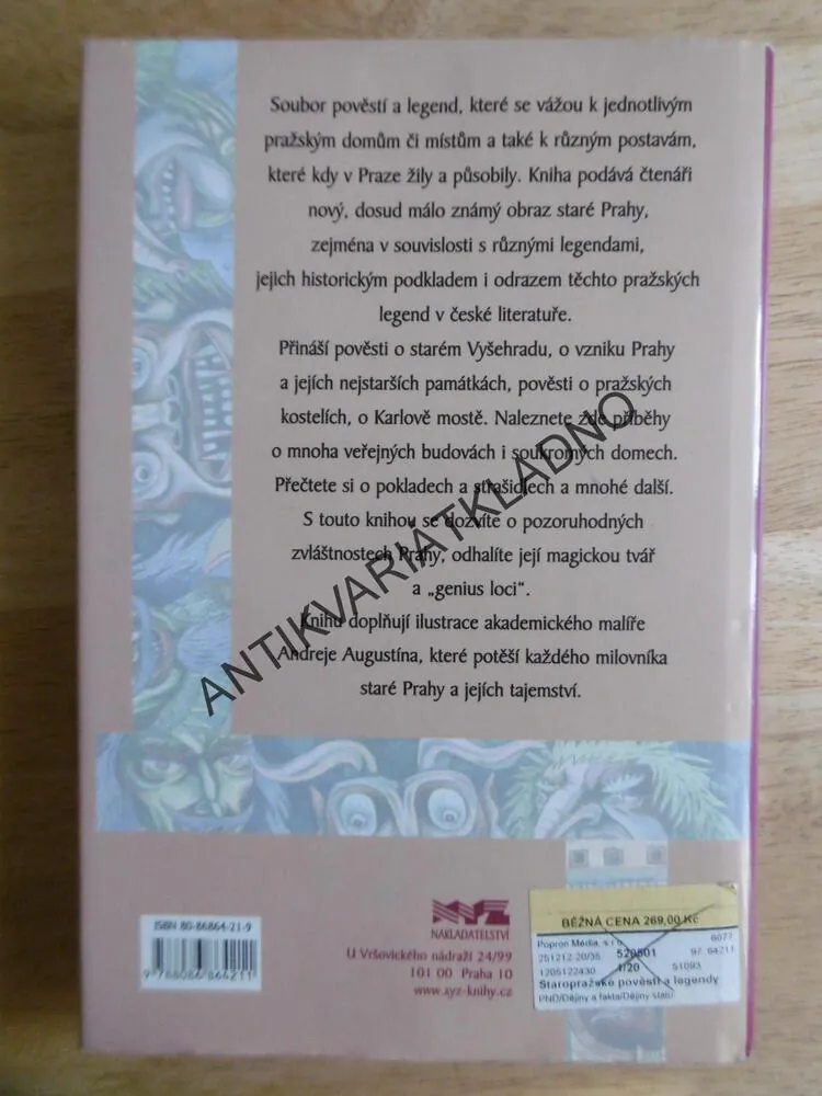 STAROPRAŽSKÉ POVĚSTI A LEGENDY, KOŠNÁŘ, 2005, AUGUSTÍN, **an
