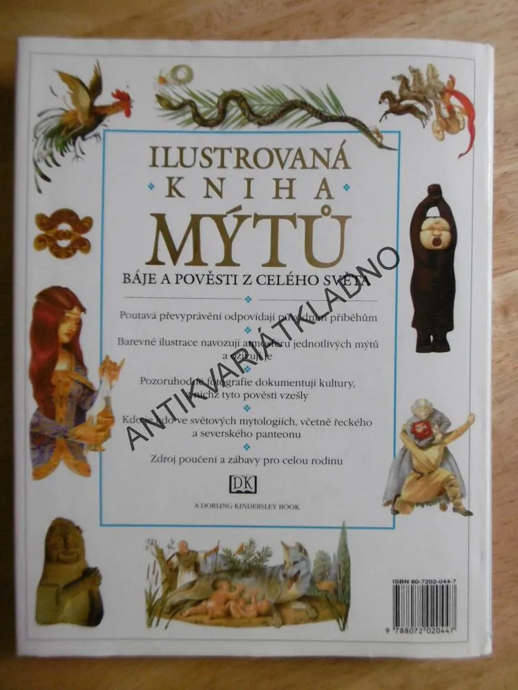 ILUSTROVANÁ KNIHA MÝTŮ, NEIL PHILIP, NILESH MISTRY
