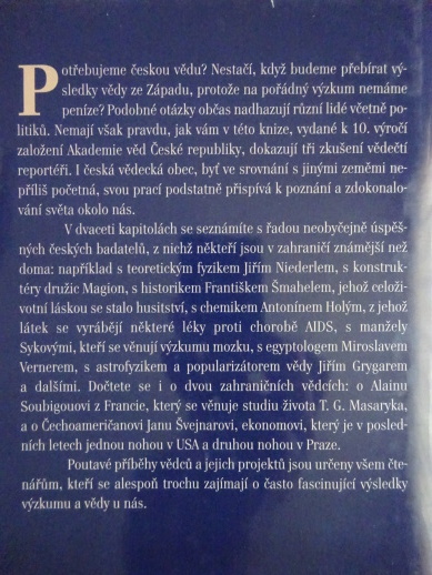 PŘÍBĚHY ČESKÉ VĚDY, LIBUŠE KOUBSKÁ, KAREL PACNER, ŠÁRKA SPEVÁKOVÁ, **an