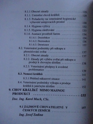 CHOV KRÁLÍKŮ PRO MASNOU PRODUKCI, **an