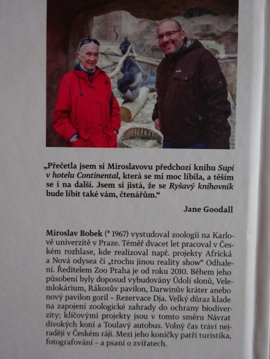 RYŠAVÝ KNIHOVNÍK A DALŠÍ ZÁPISKY ŘEDITELE ZOO, MIROSLAV BOBEK, **an