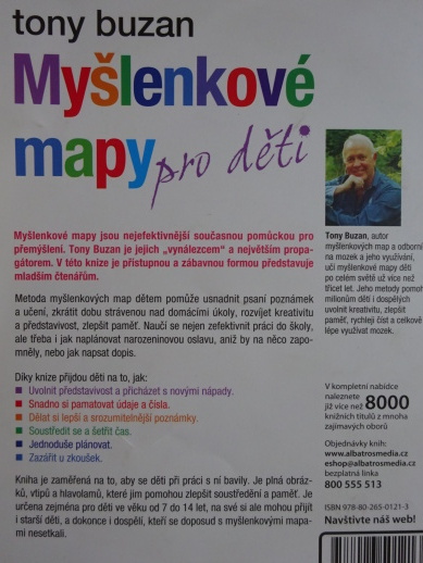 MYŠLENKOVÉ MAPY PRO DĚTI, TONY BUZAN, **an