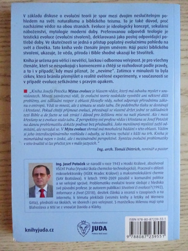MÝTUS EVOLUCE, JOSEF POTOČEK, **an