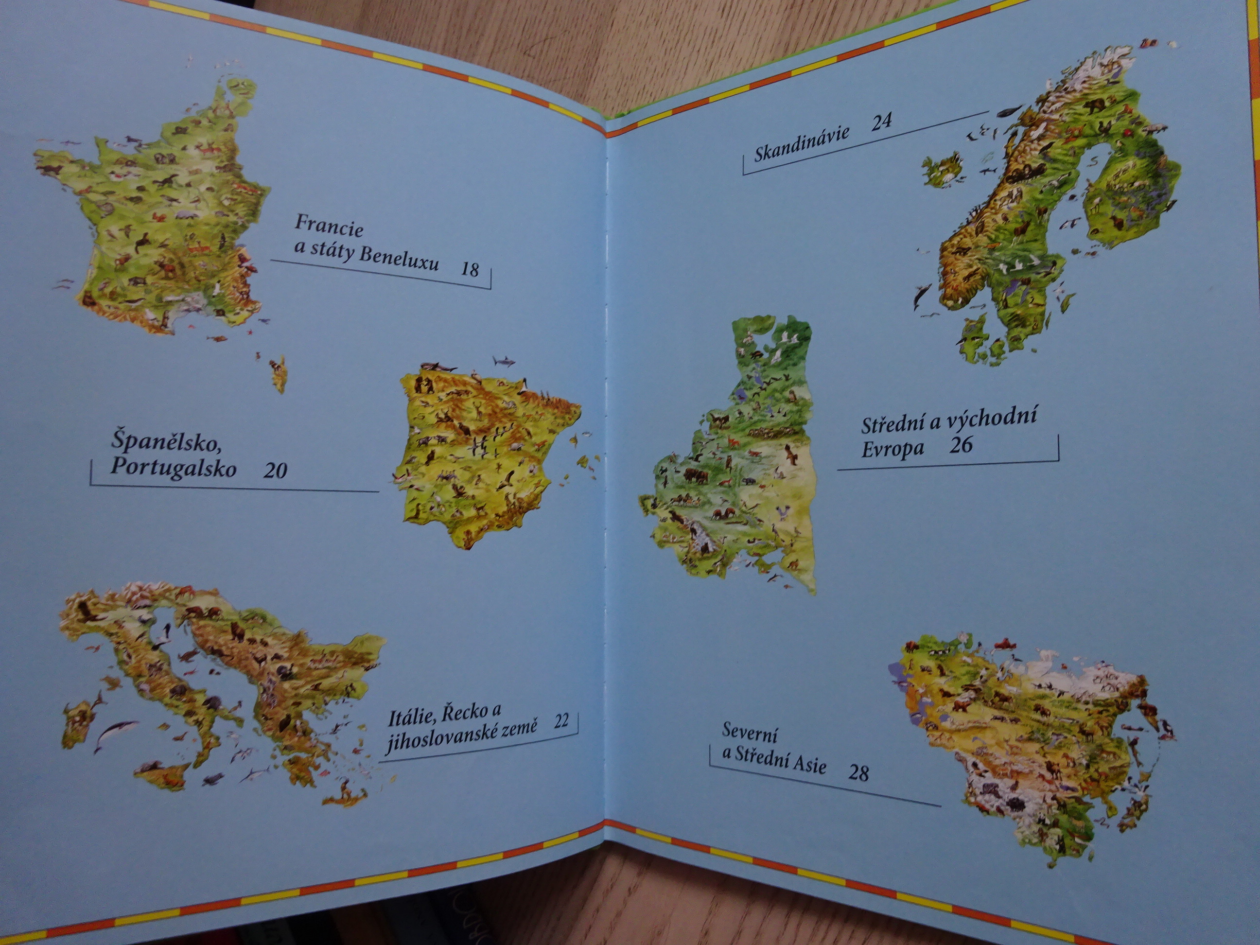 VELKÝ DĚTSKÝ ATLAS ZVÍŘAT, **an