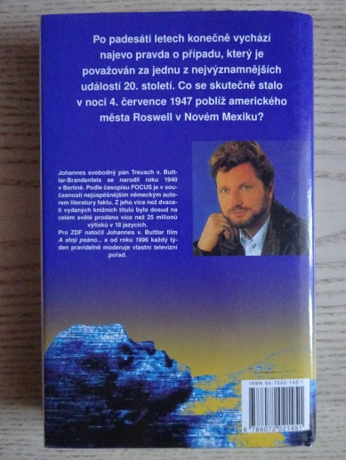 MIMOZEMŠŤANÉ Z ROSWELLU, JOHANNES VON BUTTLAR, **an