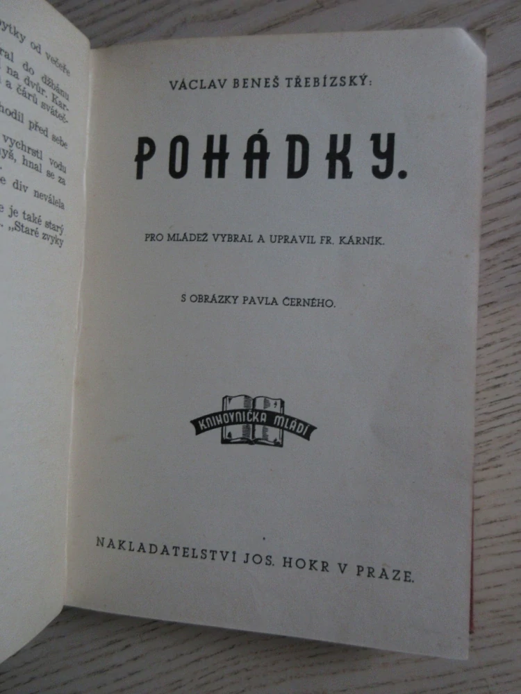 KLUK Z VESNICE A JINÉ POVÍDKY, JOSEF PAVEL, **an