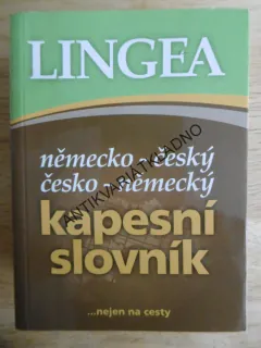 LINGEA, KAPESNÍ SLOVNÍK, NĚMECKO-ČESKÝ, ČESKO-NĚMECKÝ, **an