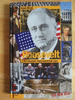 ROOSEVELT, 4X PREZIDENT USA, BROŽ, MAGNET SV.14, **an