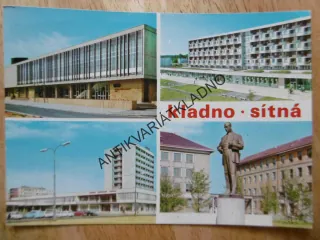 KLADNO - SÍTNÁ, HOTEL, KULTURÁK, ŠKOLA