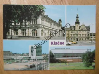 KLADNO - SPORTOVNÍ HALA, SÍTNÁ, RADNICE, DĚLNICKÝ DŮM