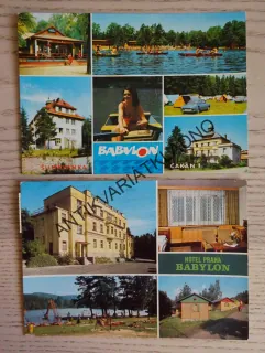 HOTEL PRAHA BABYLON, REKREAČNÍ STŘEDISKO NEDALEKO OD DOMAŽLIC, DOMAŽLICE, 2 KUSY
