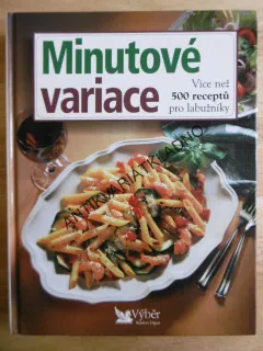 MINUTOVÉ VARIACE, 500 RECEPTŮ PRO LABUŽNÍKY, KUCHAŘKA, **an