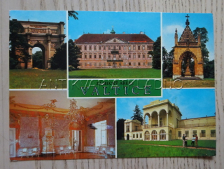 VALTICE, ZÁMECKÝ AREÁL, OKRES BŘECLAV