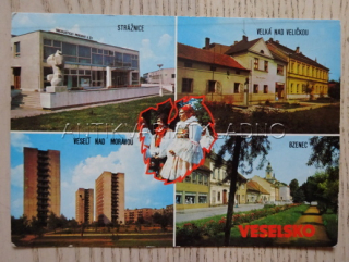 VESELÍ NAD MORAVOU, VELKÁ NAD VELIČKOU, STRÁŽNICE, BZENEC, OKRES HODONÍN