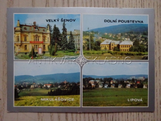 VELKÝ ŠENOV, MIKULÁŠOVICE, LIPOVÁ, DOLNÍ POUSTEVNA, OKRES DĚČÍN