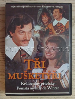 TŘI MUŠKETÝŘI, DVD FILM