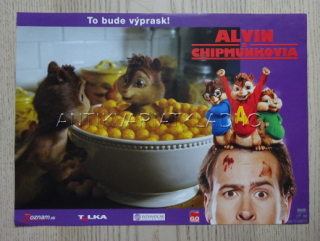 ALVIN A CHIPMUNKOVÉ, FOTOSKA FILM USA 1055