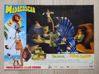 MADAGASKAR, FOTOSKA ANIMOVANÝ FILM USA 1084